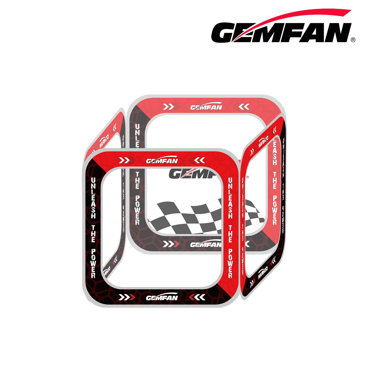 Drone Racing Flag - Gemfan AC-SM-6 FPV Racing Drone عاكس