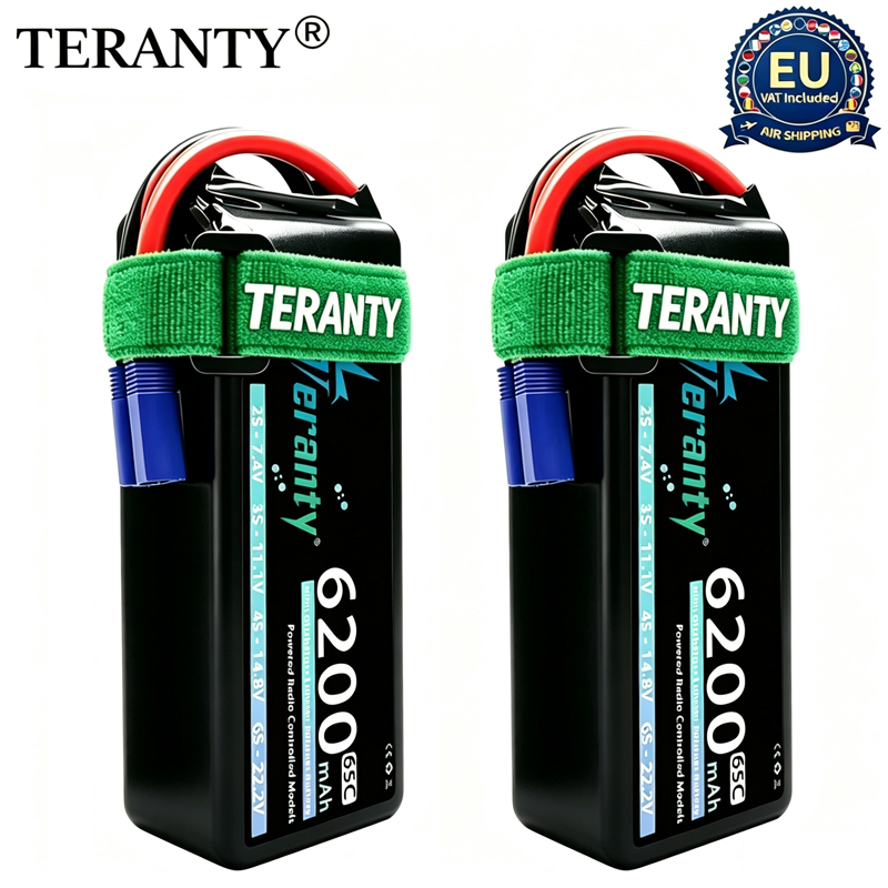 بطارية ليثيوم بوليمر TERANTY 6 - مراجعة Drone Racing Battery وسعره